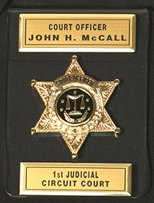 Custom Judicial Badge